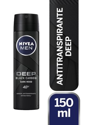 Imagen 2 del producto Desodorante Nivea Hombre Deep Black Wood Spray 150 ml