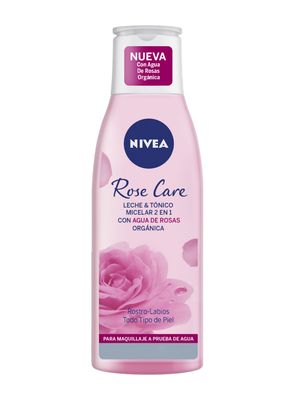 Leche Nivea & Tónico Micelar Rose Care 2 en 1 200 ml