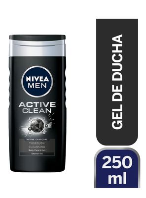 Gel Nivea de Ducha Active Clean 250 ml Deep