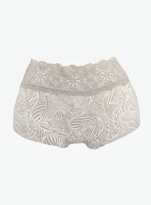 Pantaleta Algodón Encaje Tiro Medio