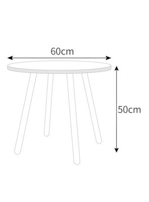 Imagen 2 del producto Mesa Infantil Redonda 60 cm