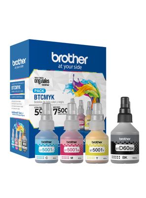 Pack Tintas BTCMYK 4 Colores
