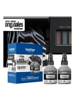 Imagen 2 del producto Pack Tintas BTD60BKX2 2 Unidades Negro