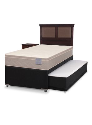 Imagen 1 del producto Diván Rilassati 1.5 Plazas + Set Torino Chocolate