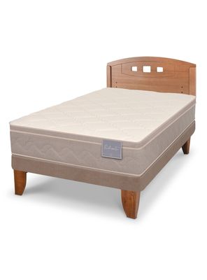 Cama Europea Rilassati 1.5 Plazas + Respaldo Gales