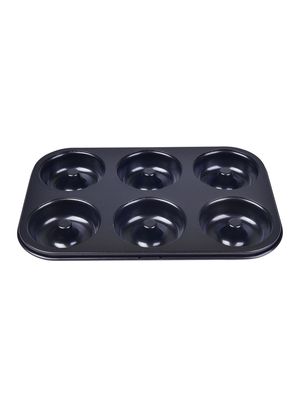Imagen 2 del producto Molde 6 Donuts 27x18 cm Negro Magnolia