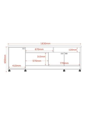 Imagen 2 del producto Rack TV 60"" Dallas