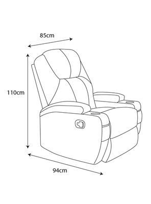 Imagen 2 del producto Bergere Lhasa Masaje Pu Negro