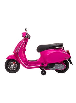 Moto a Batería Vespa Sprint B12 Rosada