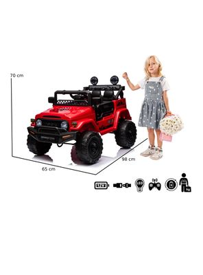 Imagen 2 del producto Jeep Toyota Fj Crusier 12V Rojo