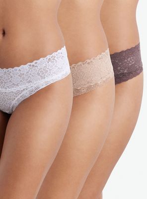 Calzón Bikini Encaje Mini Figuras