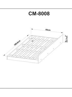 Imagen 2 del producto Base Cama Nido 1 Plaza CM