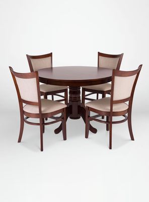 Juego de Comedor Calabria + 4 Sillas Arena Cic