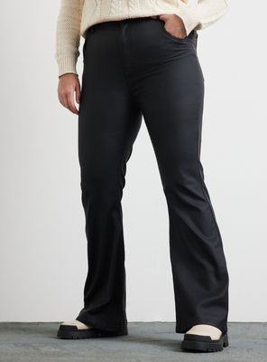 Jeans Flare Coated Color