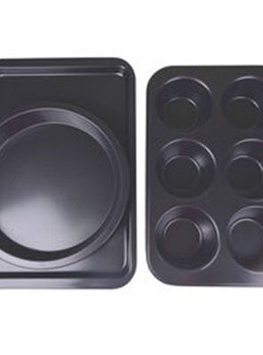 Imagen 2 del producto Set Repostería 3 Piezas Negro Magnolia