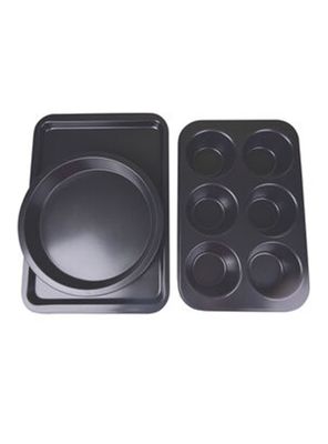 Set 4 Piezas de Repostería Negro Magnolia