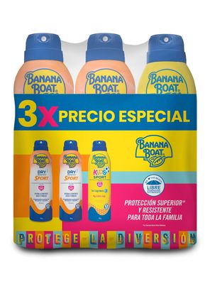 Tripack Banana Boat 2 Dry Balance Sport 1 Kids Sport
