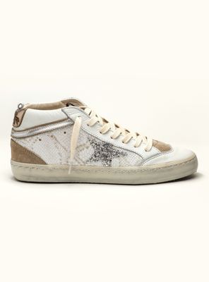 Zapatilla Urbana Mid Star Cuero Mujer