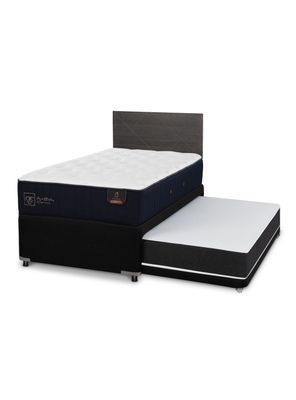 Diván Premium Black 1.5 Plazas + Respaldo Villarrica