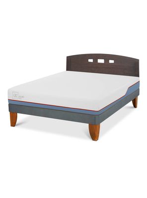Cama Europea Excellence Plus 2 Plazas + Respaldo Gales
