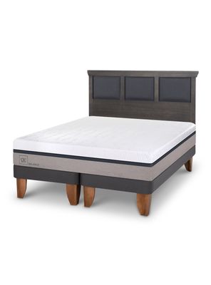 Imagen 1 del producto Cama Europea Balance King + Respaldo Torino