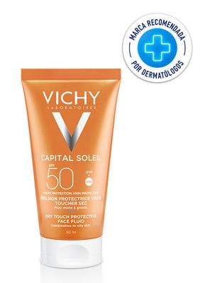 Imagen 2 del producto Protector Vichy Solar Ideal Soleil Toque Seco Spf 50 50 ml Vichy