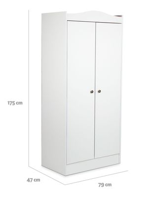 Imagen 2 del producto Clóset Kids Blanco 2 Puertas