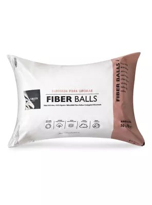 Almohada Microfibra Fiber Balls 50 x 70 cm