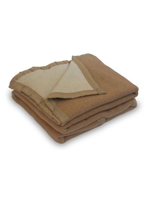 Imagen 1 del producto Frazada Lana 2 Plazas Beige Liso