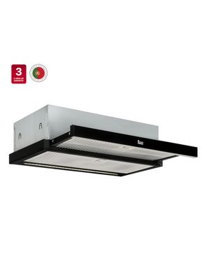 Imagen 2 del producto Campana Frente Extraíble Teka 1 Motor CNL Plus Negra 60 cm