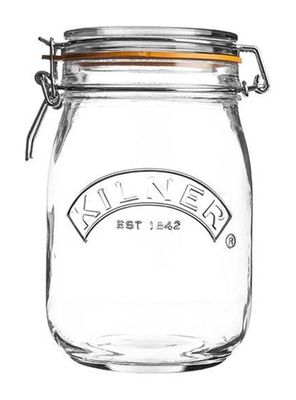 Frasco Redondo Vidrio 1 Lt