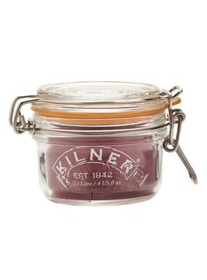 Imagen 1 del producto Frasco Vidrio Redondo Cierre Clip 0.125 Litros 7.5x8 cm