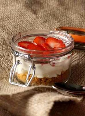 Imagen 2 del producto Frasco Vidrio Redondo Cierre Clip 0.125 Litros 7.5x8 cm