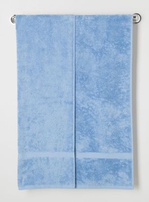 Toalla Lourdes de Sábana 90 x 177 cm Celeste 700 grs
