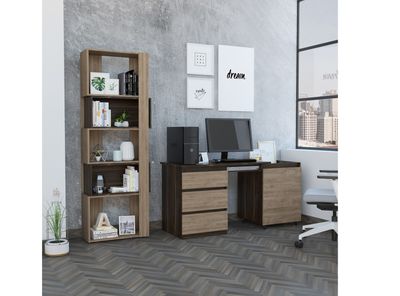 Imagen 2 del producto Combo: Biblioteca Báltica + Escritorio Office 10 TuHome