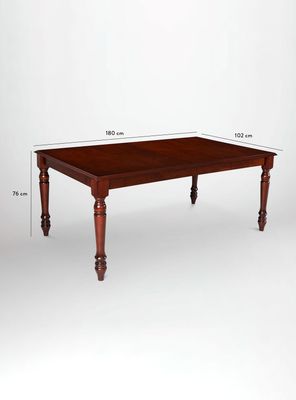 Imagen 2 del producto Juego de Comedor New Cordobes 180 cm + 4 Sillas + 2 Sitiales Cic