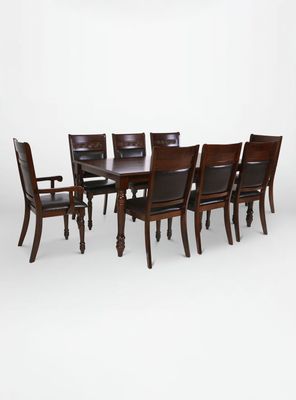 Juego de Comedor New Cordobes + 6 Sillas + 2 Sitiales Cic