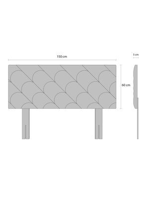 Imagen 2 del producto Camas Europea Everest Cobre Base Dividida 2 Plazas + Respaldo