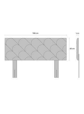 Imagen 2 del producto Camas Europea Everest Cobre King + Respaldo