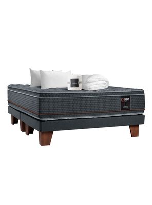 Camas Europea Everest Copper Súper King + Set Textil