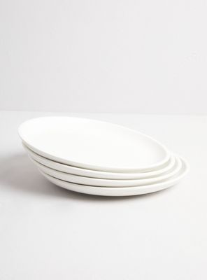 Imagen 2 del producto Set 4 Platos Blanco 27 cm Porcelana