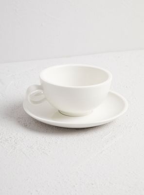 Imagen 2 del producto Set de 4 Tazas de Té 250 ml + Platillos Porcelana