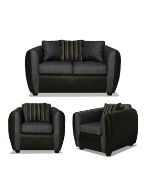 Juego de Living Oklahoma 4 Cuerpos Tela-Pu