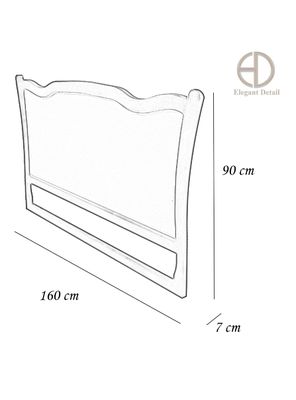 Imagen 2 del producto Respaldo Ohio Cuero 2 Plazas