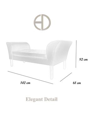 Imagen 2 del producto Banqueta Minesota 61x142 cm