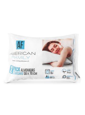 Imagen 2 del producto Set Almohadas Microfibra 50 x 70 cm