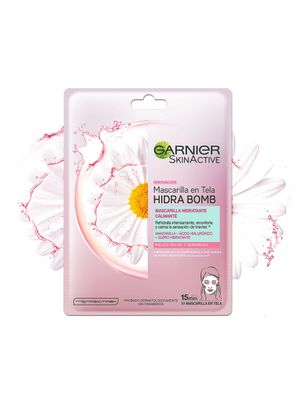 Imagen 2 del producto Mascarilla Garnier Skin Active Facial Tela Manzanilla