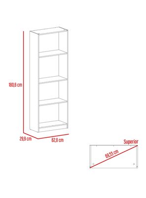 Imagen 2 del producto Estante E1 Home 180.6 cm