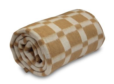 Imagen 1 del producto Frazada 1.5 Plazas Escocés Beige