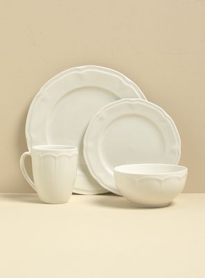 Set Vajilla Condesa 24 Piezas Porcelana